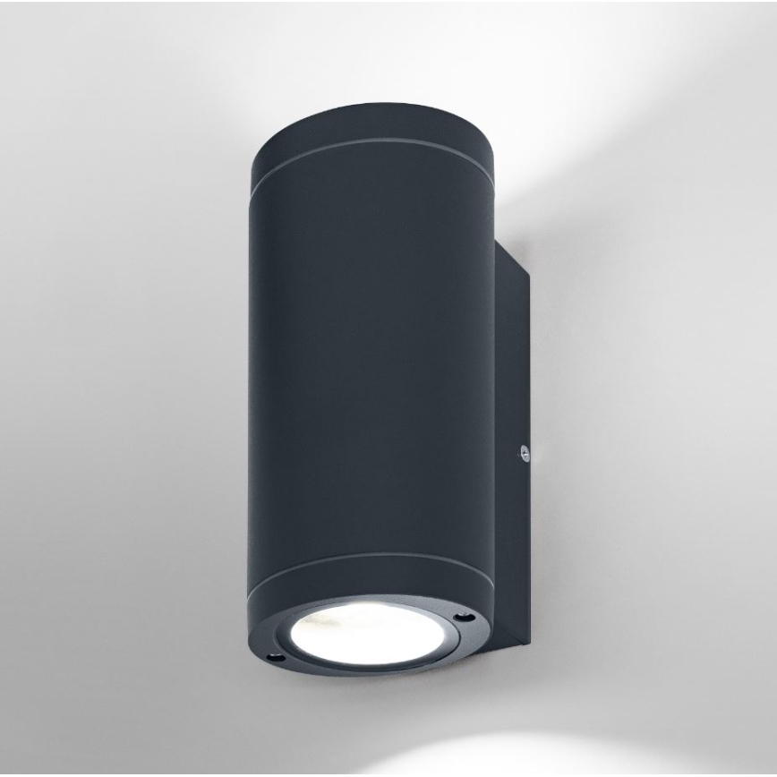 Ledvance - Sieninis lauko šviestuvas BEAM 2xGU10/35W/230V IP44