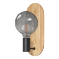 Ledvance - Sieninis šviestuvas DECOR WOOD 1xE27/8W/230V