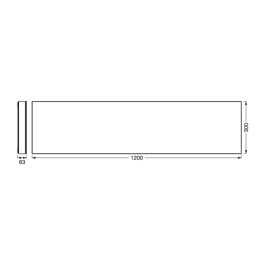 Ledvance - LED reguliuojamas lubų šviestuvas SMART+ FRAMELESS LED/38W/230V 3000-6500K Wi-Fi