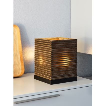 Ledvance - Stalinis šviestuvas DECOR CARDBOARD 1xE27/15W/230V 20x20 cm