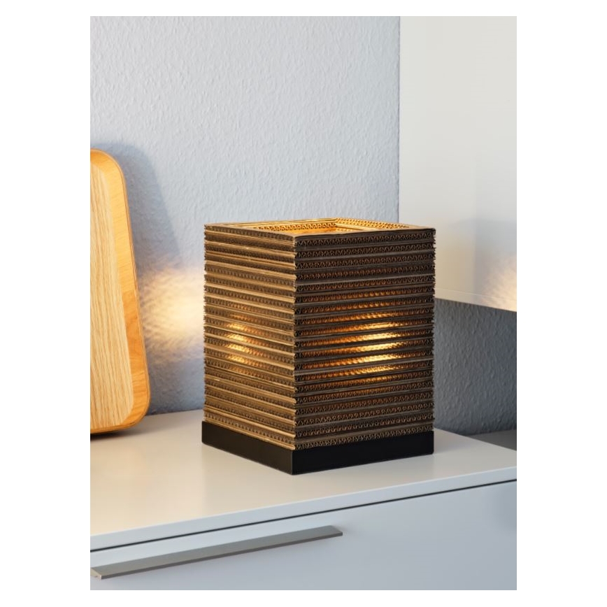 Ledvance - Stalinis šviestuvas DECOR CARDBOARD 1xE27/15W/230V 20x20 cm