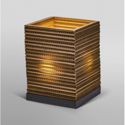 Ledvance - Stalinis šviestuvas DECOR CARDBOARD 1xE27/15W/230V 20x20 cm