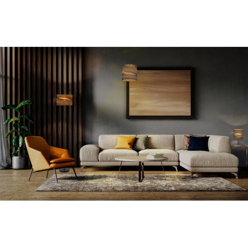 Ledvance - Stalinis šviestuvas DECOR CARDBOARD 1xE27/15W/230V diametras 20 cm
