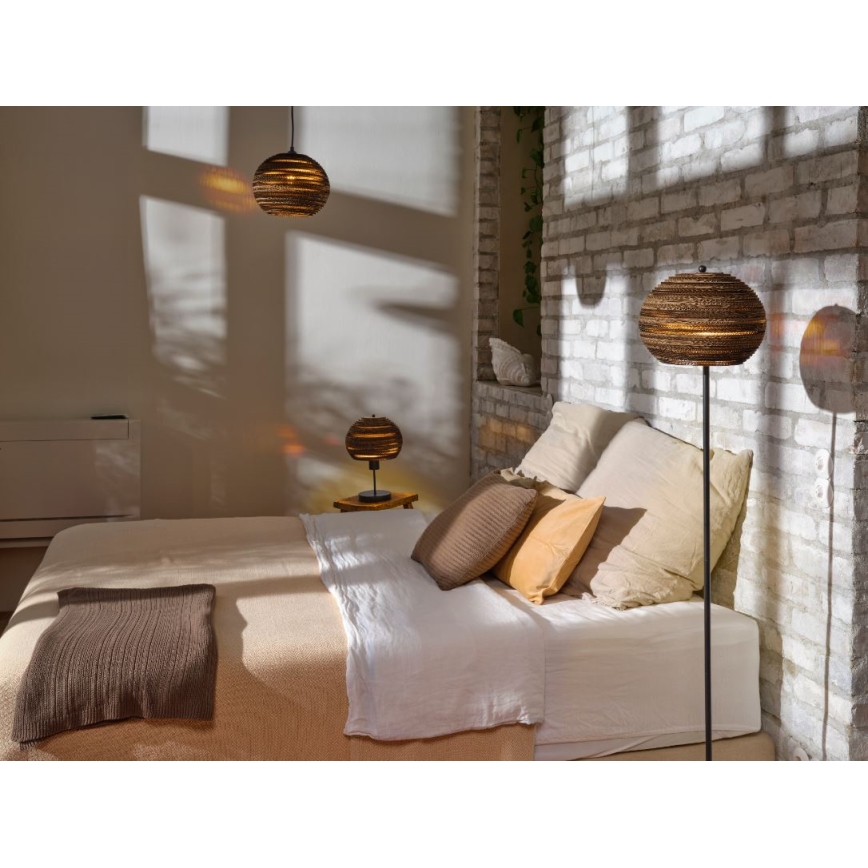 Ledvance - Stalinis šviestuvas DECOR CARDBOARD 1xE27/15W/230V diametras 26 cm