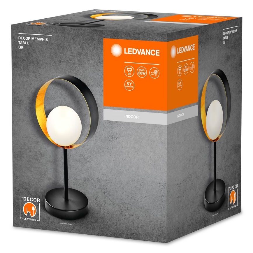 Ledvance - Stalinis šviestuvas DECOR MEMPHIS 1xG9/28W/230V