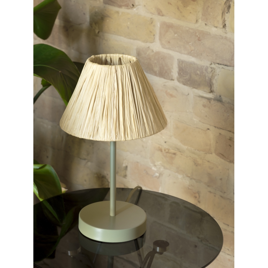 Ledvance - Stalinis šviestuvas DECOR RAFFIA 1xE27/15W/230V raffia bast