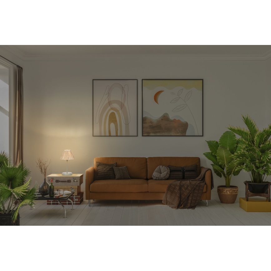 Ledvance - Stalinis šviestuvas DECOR RAFFIA 1xE27/15W/230V raffia bast