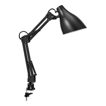 Ledvance - Stalo lempa su tvirtinimu OFFICE LINE 1xE27/11W/230V juoda