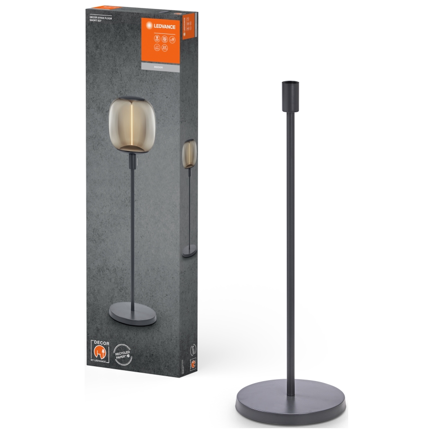 Ledvance - Šviestuvo koja DECOR STICK 1xE27/40W/230V antracitas