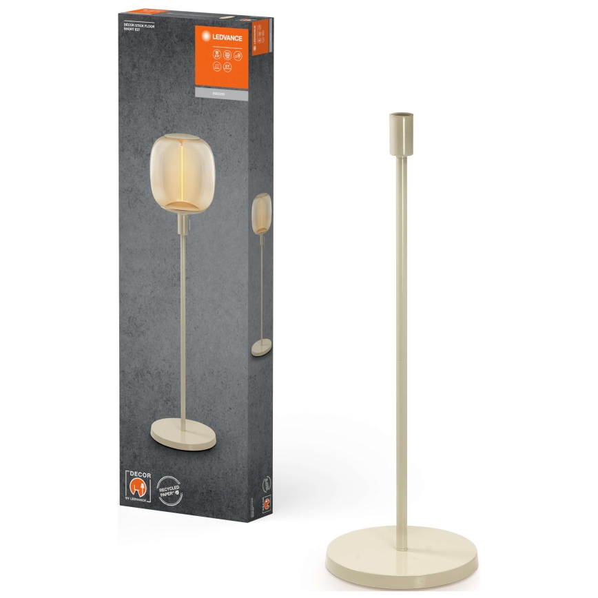 Ledvance - Šviestuvo koja DECOR STICK 1xE27/40W/230V smėlio spalva