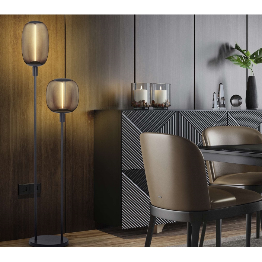 Ledvance - Šviestuvo koja DECOR STICK 2xE27/40W/230V antracitas