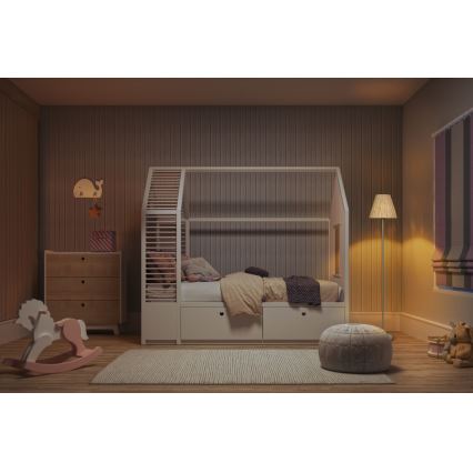 Ledvance - Toršeras DECOR RAFFIA 1xE27/15W/230V raffia bast
