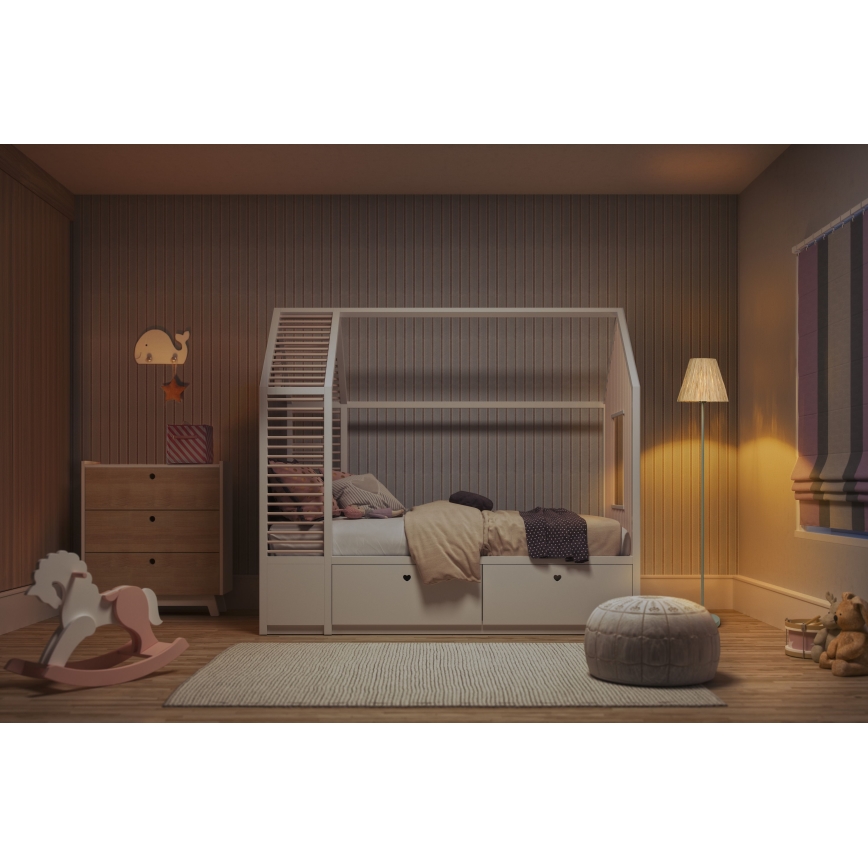 Ledvance - Toršeras DECOR RAFFIA 1xE27/15W/230V raffia bast