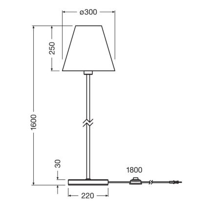 Ledvance - Toršeras DECOR RAFFIA 1xE27/15W/230V raffia bast
