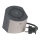 Legrand 049402 - Kištukinio lizdo skirstytuvas su jungikliu 2Z Tipas E + USB-A + USB-C ir belaidis įkrovimas 10W 2m ruda