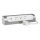 Legrand 049406 - Prailginimo laidas 3Z Tipas E + USB-A + USB-C 1m sidabras/balta