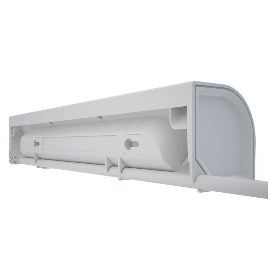 Legrand 049406 - Prailginimo laidas 3Z Tipas E + USB-A + USB-C 1m sidabras/balta