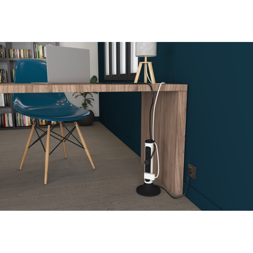 Legrand 049410 – Lizdo kolona 230V/16A, 4x2P+T 2m