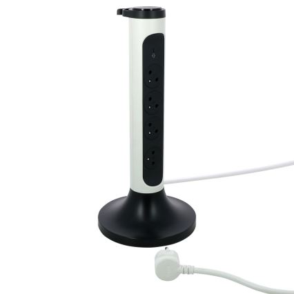 Legrand 049410 – Lizdo kolona 230V/16A, 4x2P+T 2m