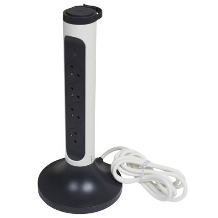 Legrand 049410 – Lizdo kolona 230V/16A, 4x2P+T 2m