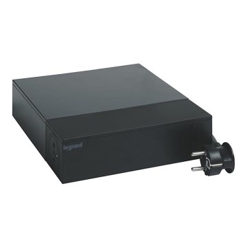 Legrand 049430 - Multimedijos HUB su jungikliu 4Z Tipas E + 4Z Tipas C 2m juoda