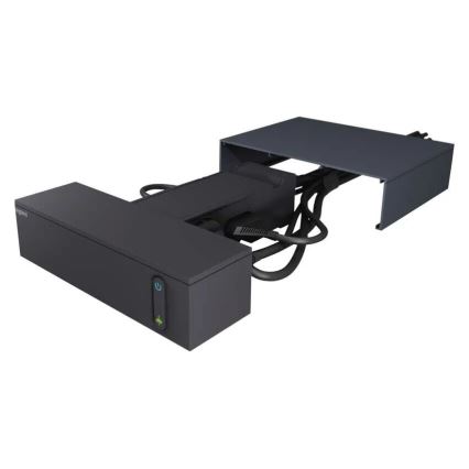 Legrand 049430 - Multimedijos HUB su jungikliu 4Z Tipas E + 4Z Tipas C 2m juoda