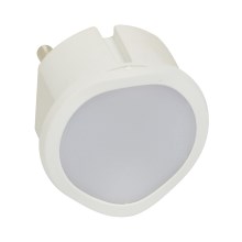 Legrand 50676 - Pritemdoma LED naktinė lemputė, jungiama į kištukinį lizdą PL9 LED/0,06W/230V