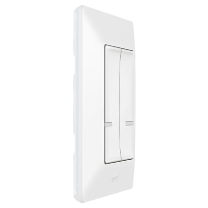 Legrand 752187- Išmanusis belaidis 2 mygtukų jungiklis VALENA 1xCR2032 Wi-Fi IP40