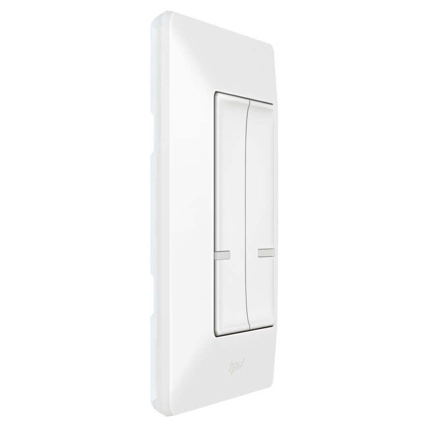Legrand 752187- Išmanusis belaidis 2 mygtukų jungiklis VALENA 1xCR2032 Wi-Fi IP40
