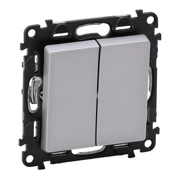Legrand 752305 - Serijinis jungiklis VALENA LIFE nr.5 250V/10A aliuminis