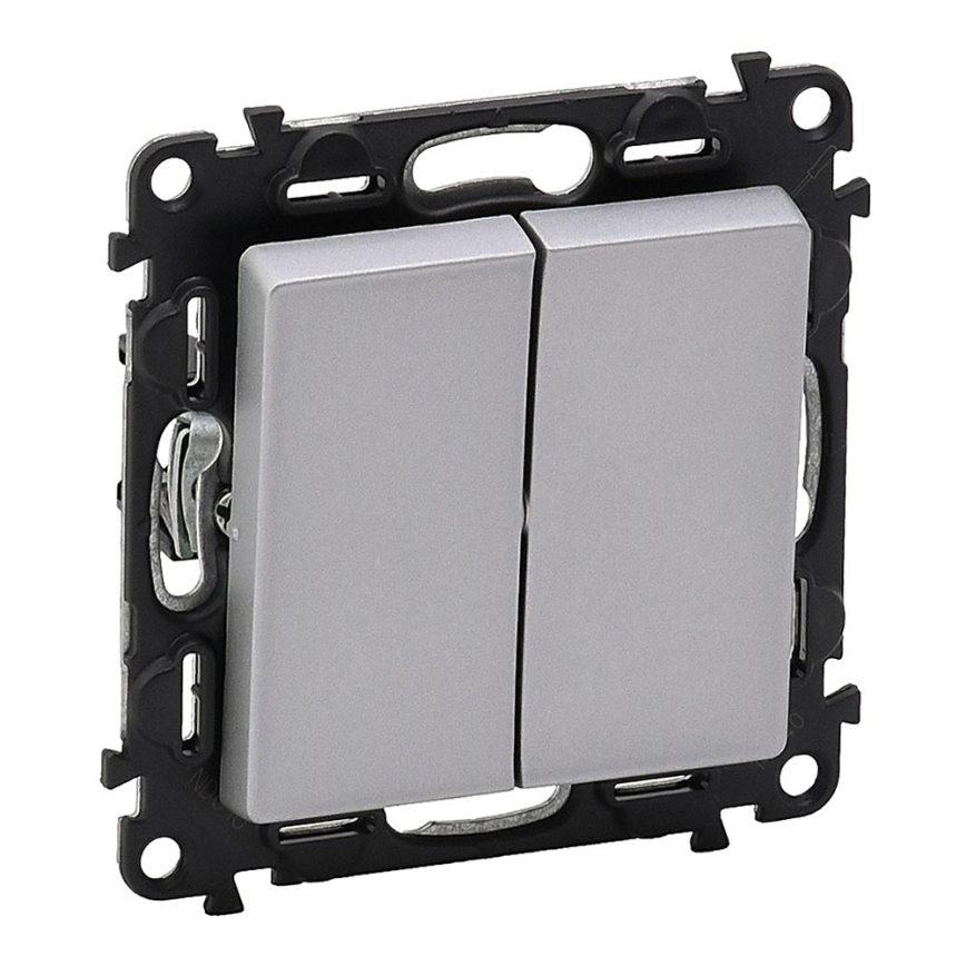 Legrand 752305 - Serijinis jungiklis VALENA LIFE nr.5 250V/10A aliuminis