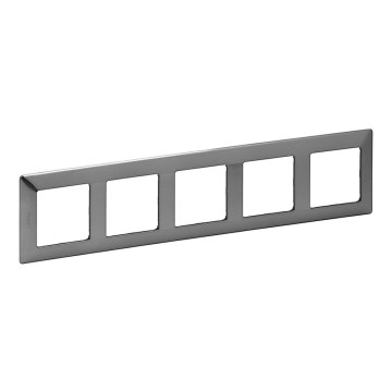 Legrand 754155 - Rėmelis jungikliams VALENA LIFE 5P nerūdijančio plieno