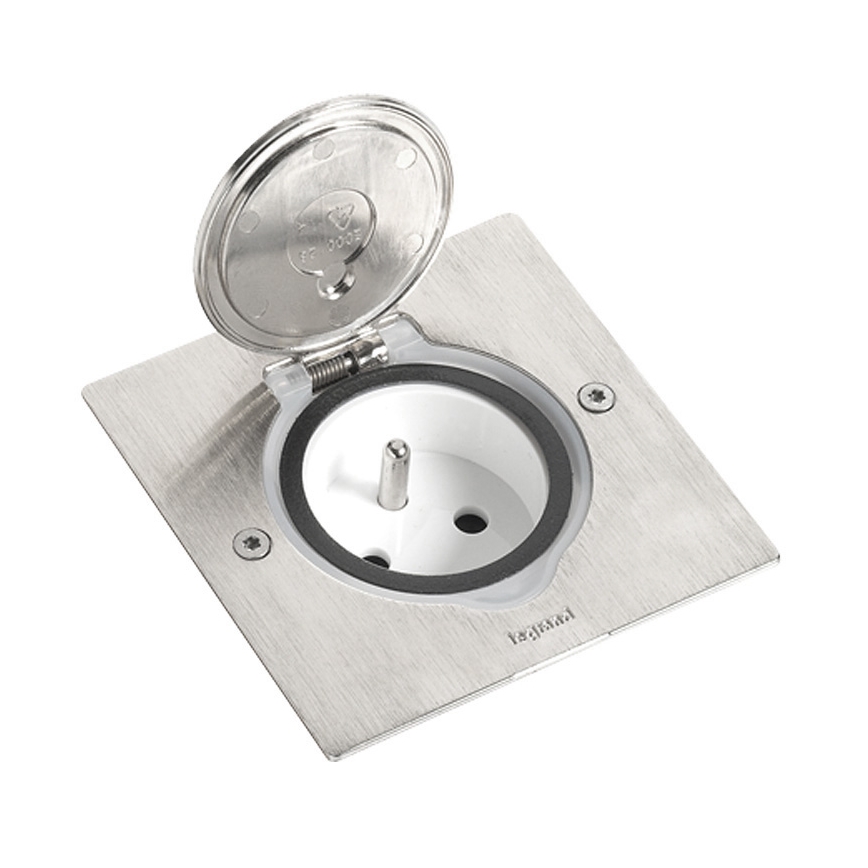 Legrand 89700 - Grindinis rėmas jungikliui PLATINUM 2M IP44 nerūdijantis
