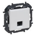Legrand - Ethernet lizdas RJ45 be rėmelio NILOE STEP baltas
