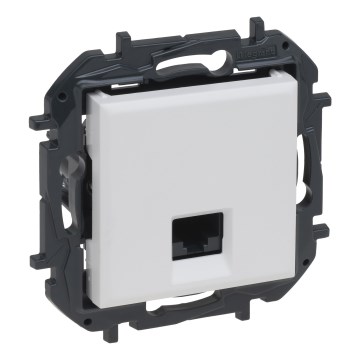 Legrand - Ethernet lizdas RJ45 be rėmelio NILOE STEP baltas