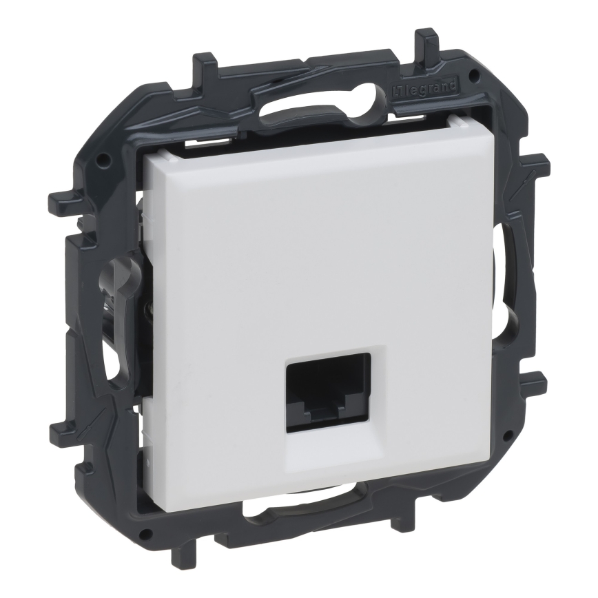 Legrand - Ethernet lizdas RJ45 be rėmelio NILOE STEP baltas