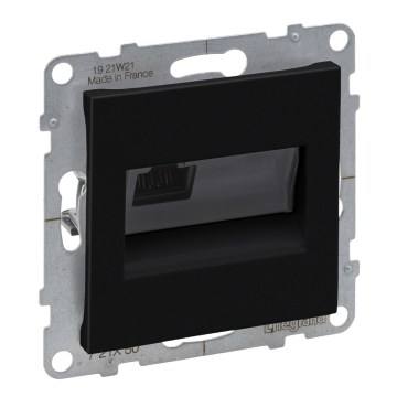 Legrand - Ethernetinė RJ45 rozetė be rėmelio SUNO juoda