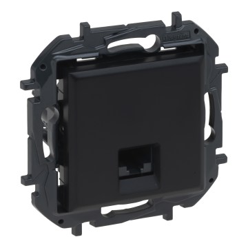 Legrand - Etherneto lizdas RJ45 be rėmelio NILOE STEP juodas