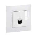Legrand - Etherneto lizdas RJ45 su NILOE rėmeliu baltas