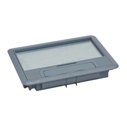 LEGRAND - Grindų dėžė betonui 12 moduliai (6 įrenginiai 45x45)