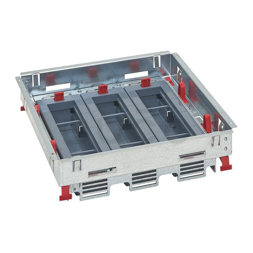 LEGRAND - Grindų dėžė dviguboms grindims 24 moduliai (12 įrenginiai 45x45)