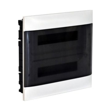 Legrand - Įmontuojamas 24 modulių elektros skydelis, IP40, baltas/juodas