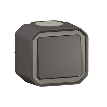 Legrand - Laiptų jungiklis nr. 6 PLEXO IP55 antracitas