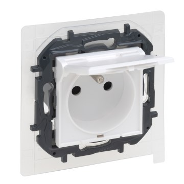 Legrand - Lauko rozetė be rėmelio NILOE STEP 250V IP44 balta