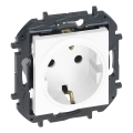 Legrand - Namų SCHUKO lizdas be rėmelio NILOE STEP 250V baltas