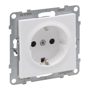 Legrand - SCHUKO namų rozetė be rėmelio SUNO 250V balta