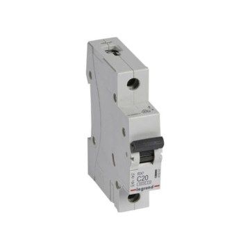 Legrand - Vienpolinis automatinis jungiklis RX3 1P C 20A 6000A
