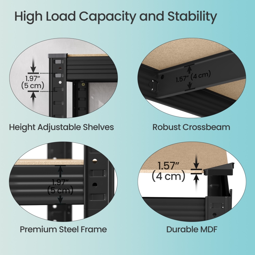 Lentyna ORDIFY juoda