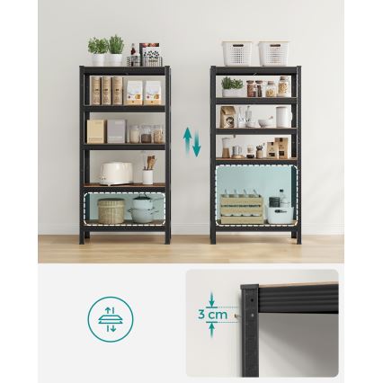 Lentyna ORDIFY ruda/juoda