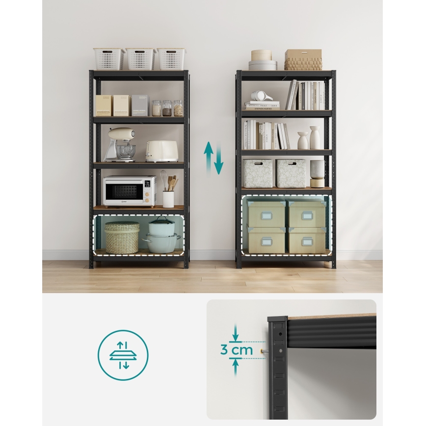 Lentyna ORDIFY ruda/juoda